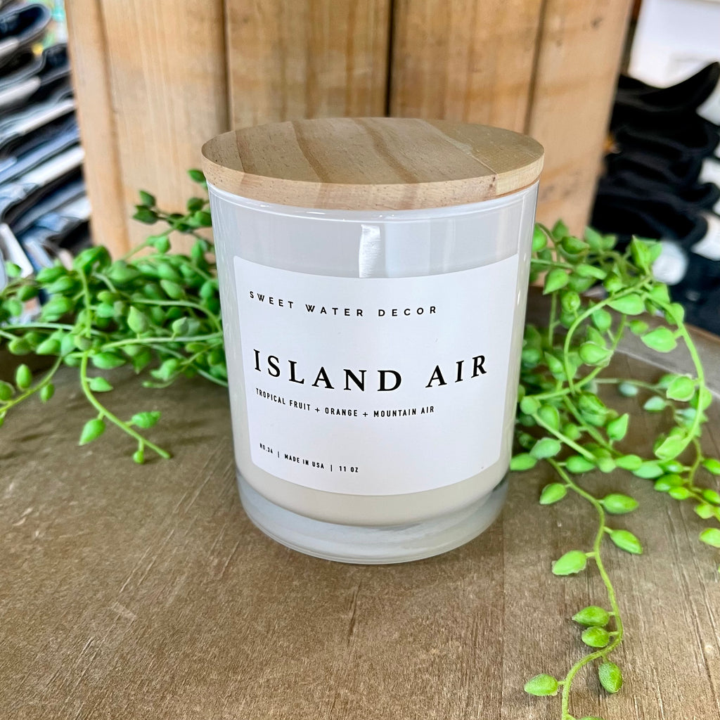 Island Air 11 oz Soy Candle-Candles-sweet water decor-The Silo Boutique, Women's Fashion Boutique Located in Warren and Grand Forks North Dakota