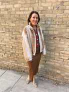 Mary Ann Deer Fur Jacket-Coats & Jackets-lelis-The Silo Boutique, Women's Fashion Boutique Located in Warren and Grand Forks North Dakota