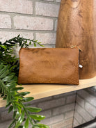 Riley 3 Compartment Crossbody/Wristlet-Crossbody Purses-Jen and Co-The Silo Boutique, Women's Fashion Boutique Located in Warren and Grand Forks North Dakota