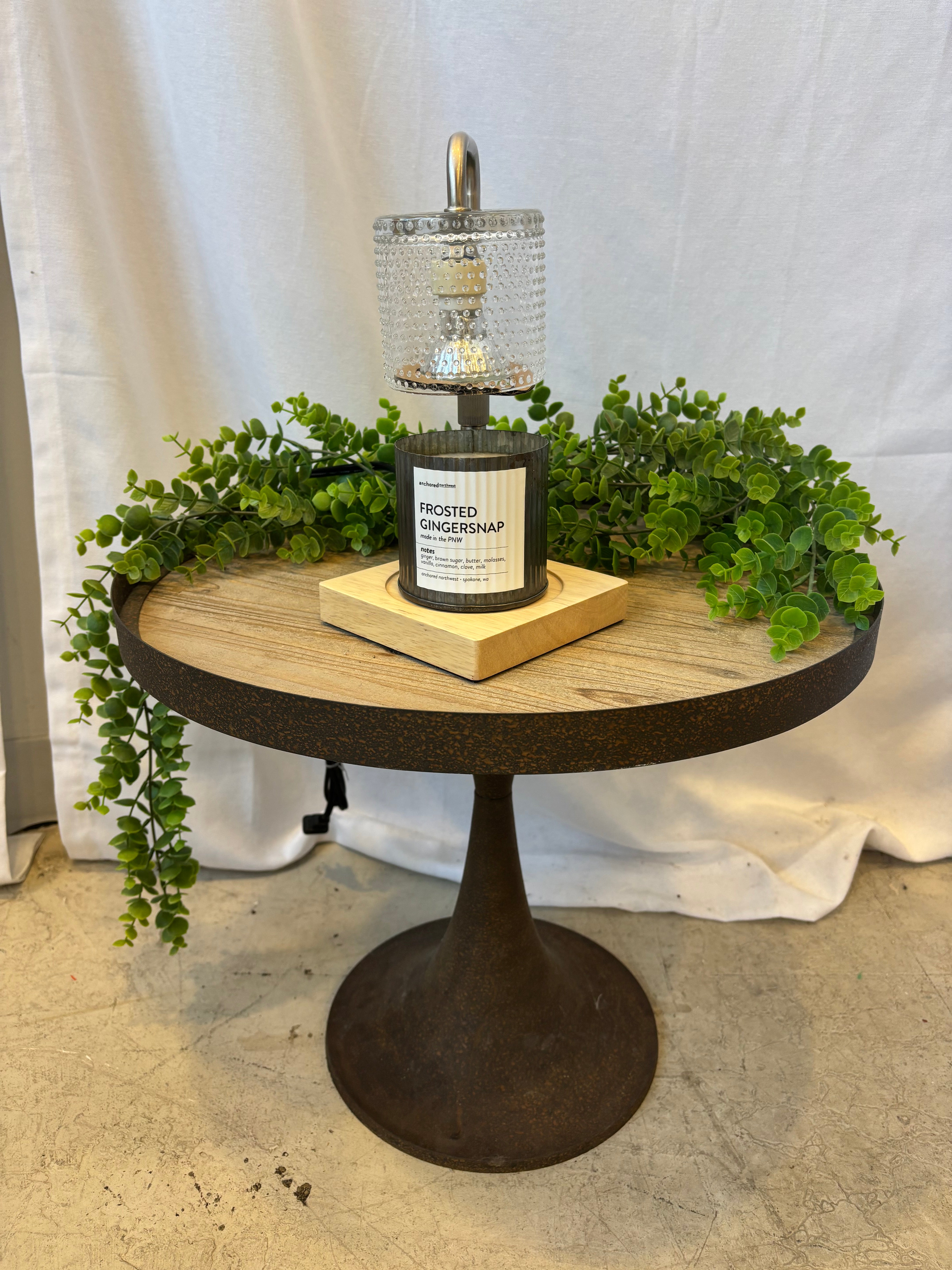 Silver Hobnail Candle Warmer Lamp-Candles-wicked wax-The Silo Boutique, Women's Fashion Boutique Located in Warren and Grand Forks North Dakota