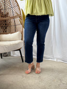 Vervet Growing Light Slim Straight Jeans-Jeans-vervet-The Silo Boutique, Women's Fashion Boutique Located in Warren and Grand Forks North Dakota