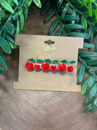 Cherry Hair Clip-Hair Accessories-zad-The Silo Boutique, Women's Fashion Boutique Located in Warren and Grand Forks North Dakota