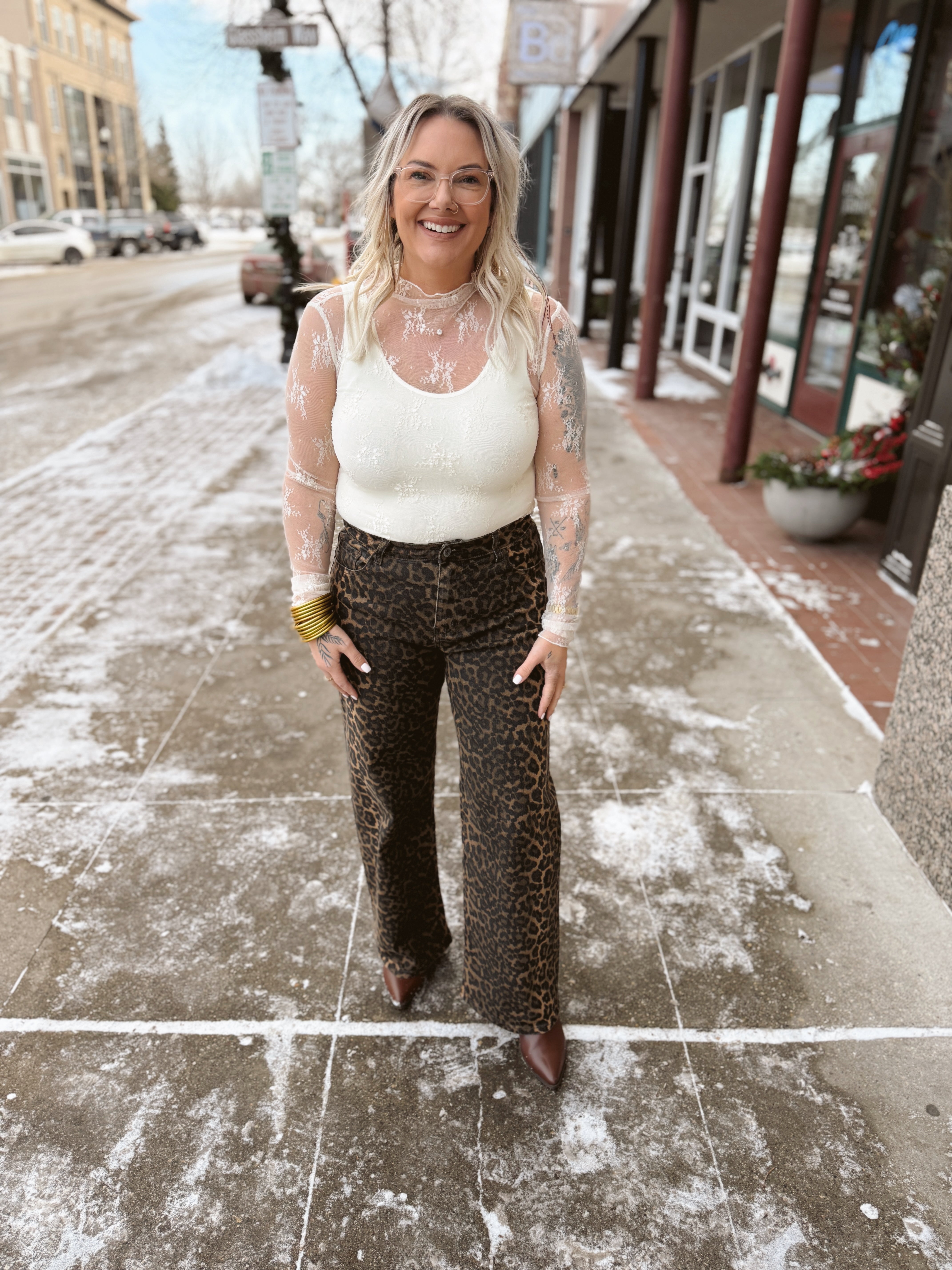 Hot To Go Leopard Print Pants-Jeans-q2-The Silo Boutique, Women's Fashion Boutique Located in Warren and Grand Forks North Dakota