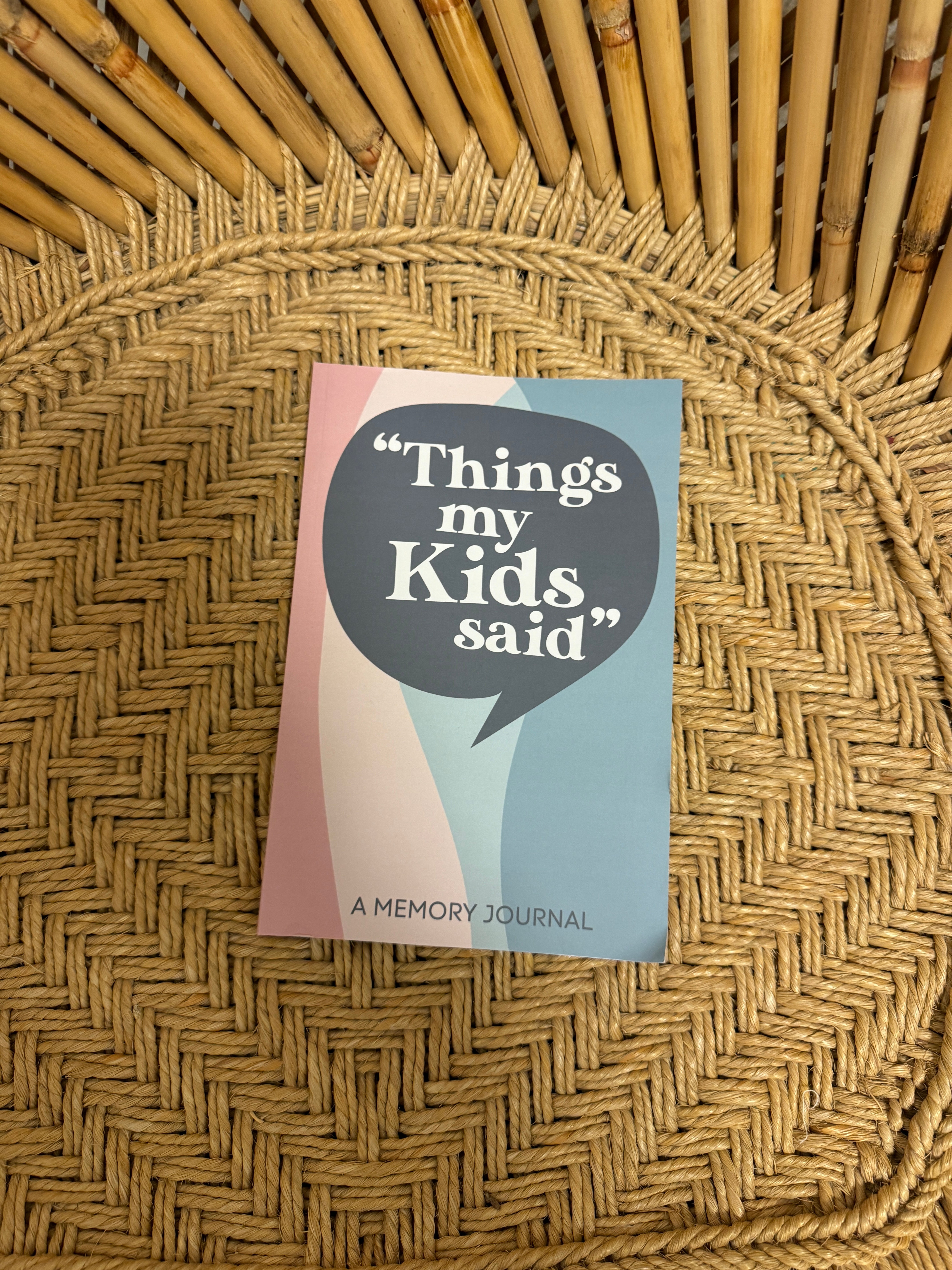 Things My Kids Said Journal-Books-Timeside-The Silo Boutique, Women's Fashion Boutique Located in Warren and Grand Forks North Dakota