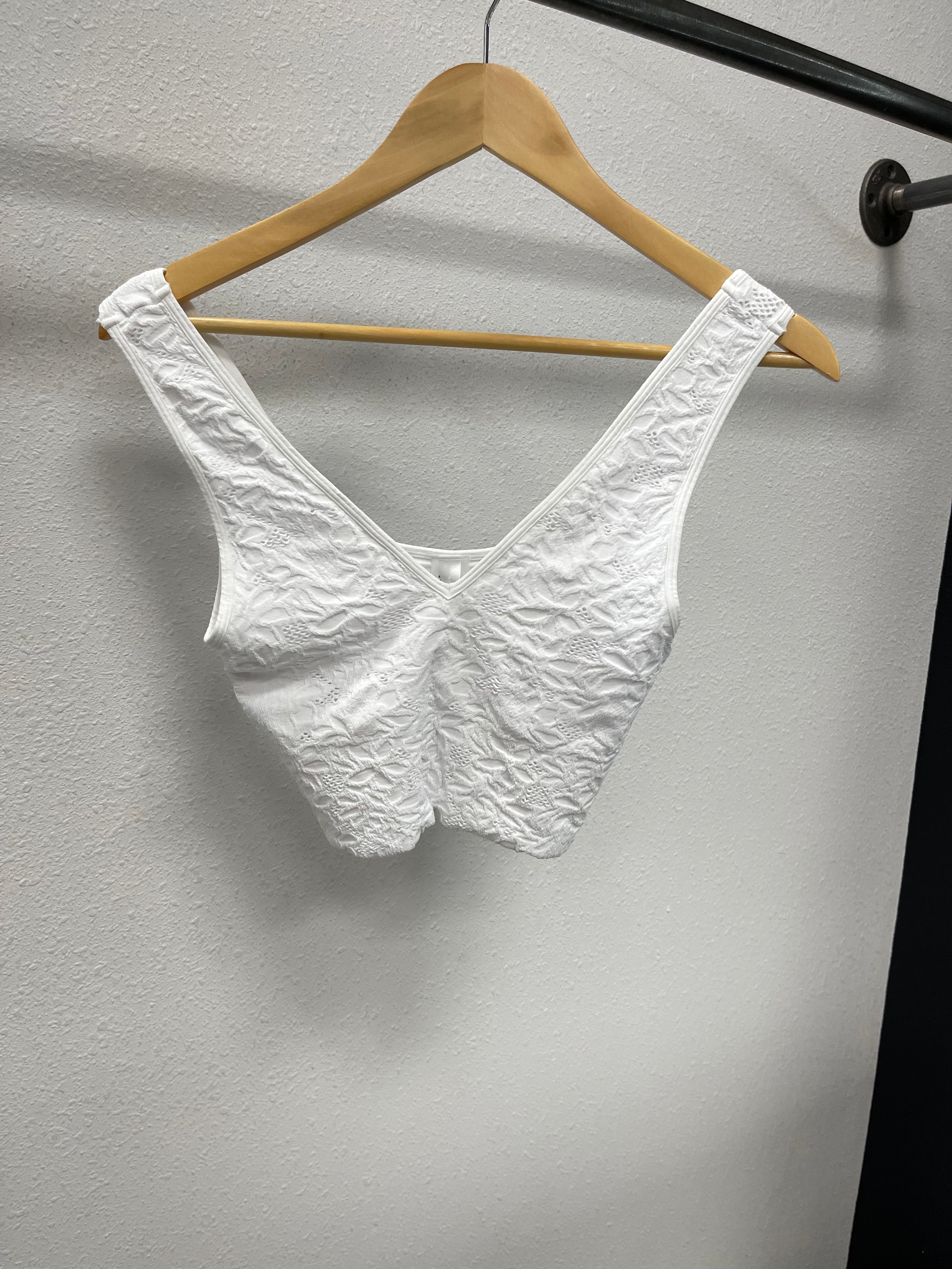 NikiBiki Lace V Neck Tank Top-Tank Tops-nikibiki-The Silo Boutique, Women's Fashion Boutique Located in Warren and Grand Forks North Dakota
