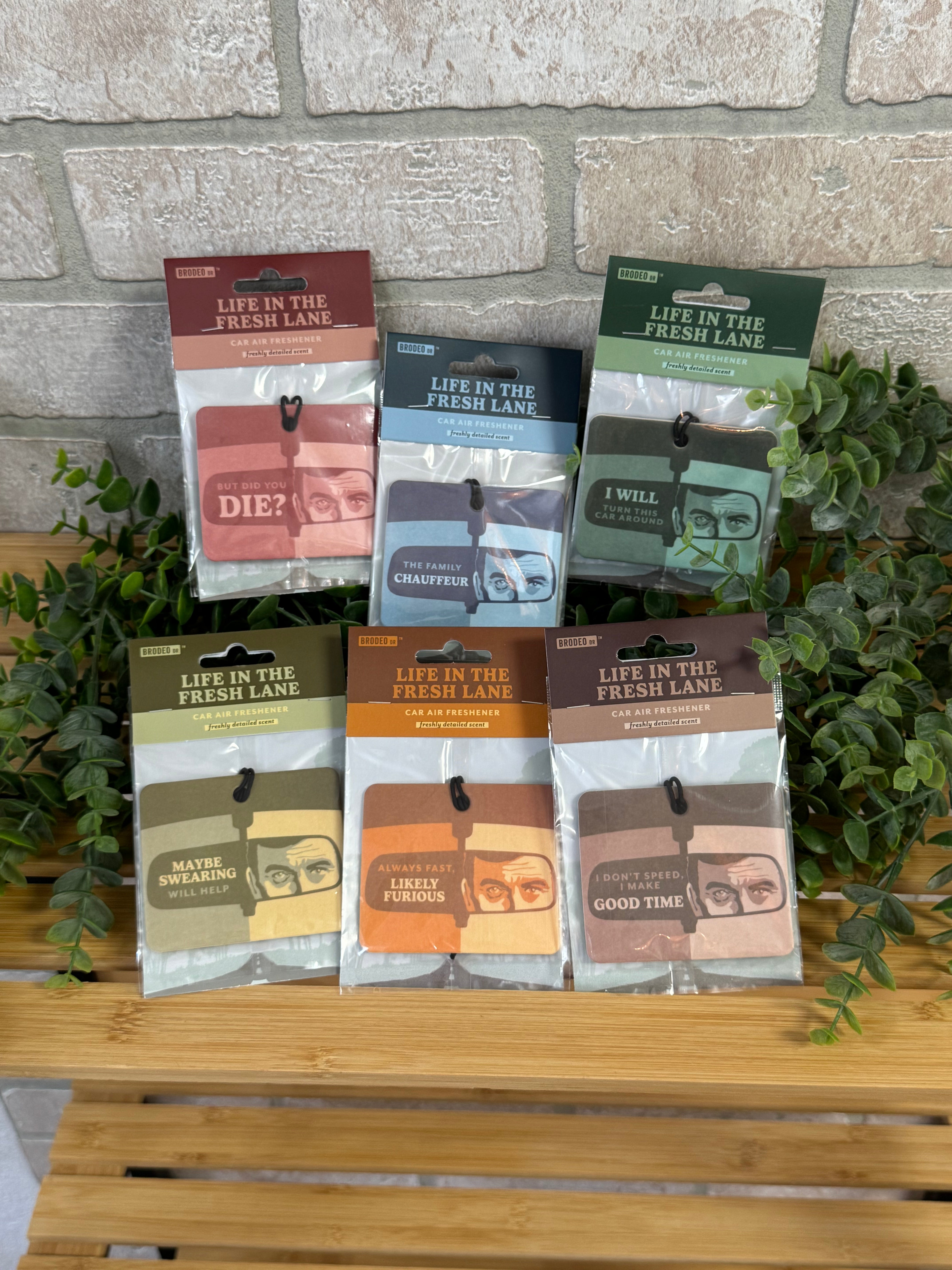 Brodeo Life In the Fresh Lane Air Freshener-Air Freshner-dm-The Silo Boutique, Women's Fashion Boutique Located in Warren and Grand Forks North Dakota