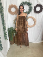 Muse Velvet Lace Dress-Dresses-miou muse-The Silo Boutique, Women's Fashion Boutique Located in Warren and Grand Forks North Dakota