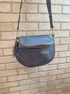 Jen and Co The Megan Purse-Navy-Crossbody Purses-Jen and Co-The Silo Boutique, Women's Fashion Boutique Located in Warren and Grand Forks North Dakota