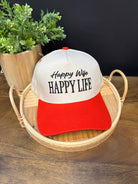 Zen Happy Wife Hat-Red-Hats-Zenana-The Silo Boutique, Women's Fashion Boutique Located in Warren and Grand Forks North Dakota