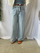 Cotierra Baggy Straight Jeans-Jeans-The Silo Boutique-The Silo Boutique, Women's Fashion Boutique Located in Warren and Grand Forks North Dakota
