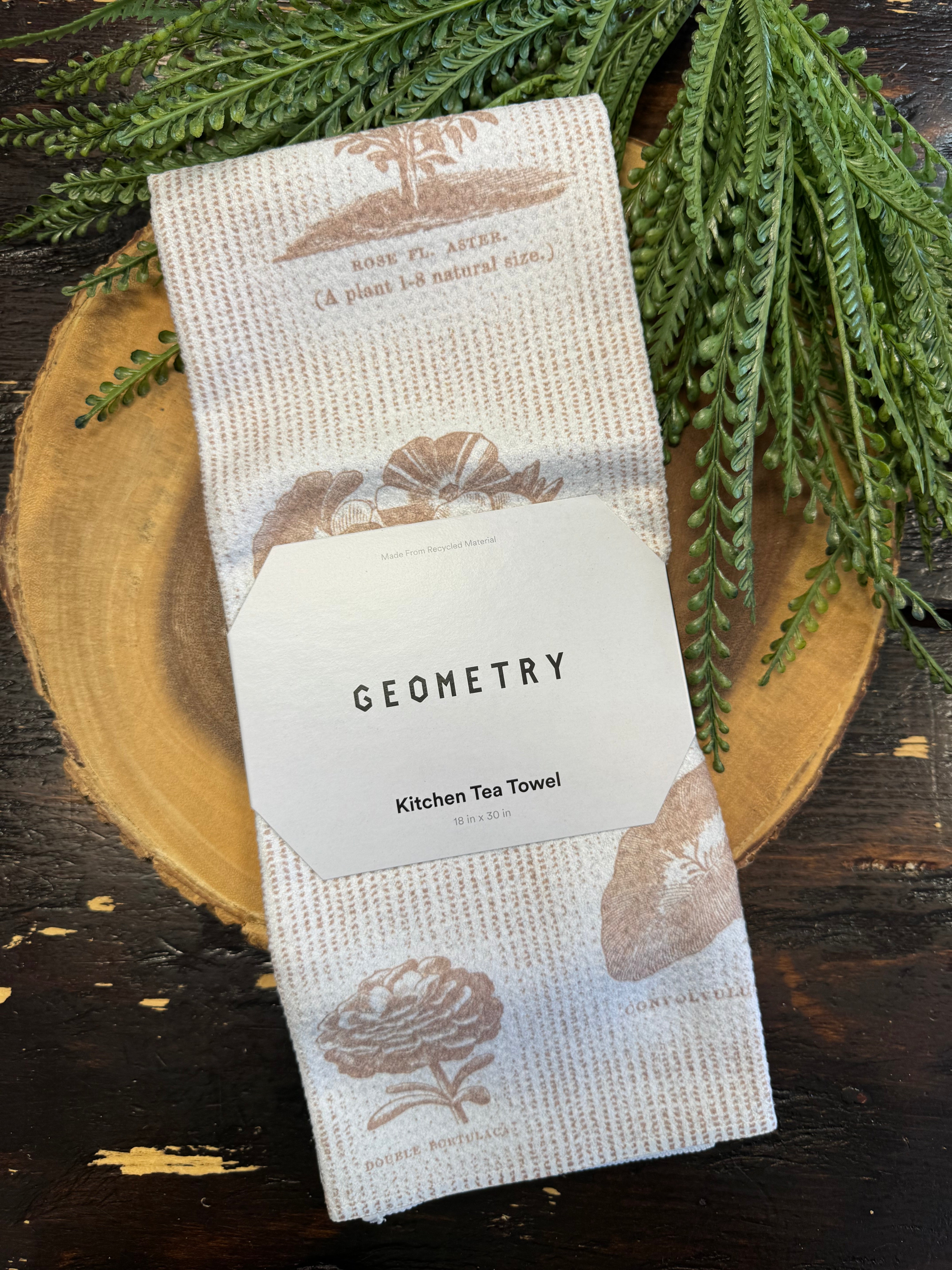 Geometry Tea Towel-dish cloth-geometry-The Silo Boutique, Women's Fashion Boutique Located in Warren and Grand Forks North Dakota