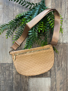 Kedzie Terrace Woven Purse-Tan-Wallets-dm-The Silo Boutique, Women's Fashion Boutique Located in Warren and Grand Forks North Dakota