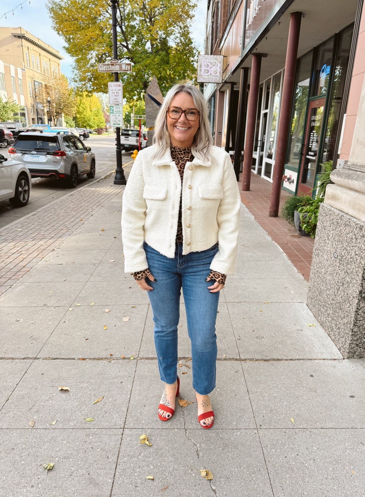 So Fab Cream Blazer Jacket-Blazers-active basics-The Silo Boutique, Women's Fashion Boutique Located in Warren and Grand Forks North Dakota