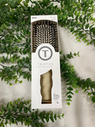 Teleties Boar Bristle Hair Brush - Tan-Hair Accessories-teleties-The Silo Boutique, Women's Fashion Boutique Located in Warren and Grand Forks North Dakota