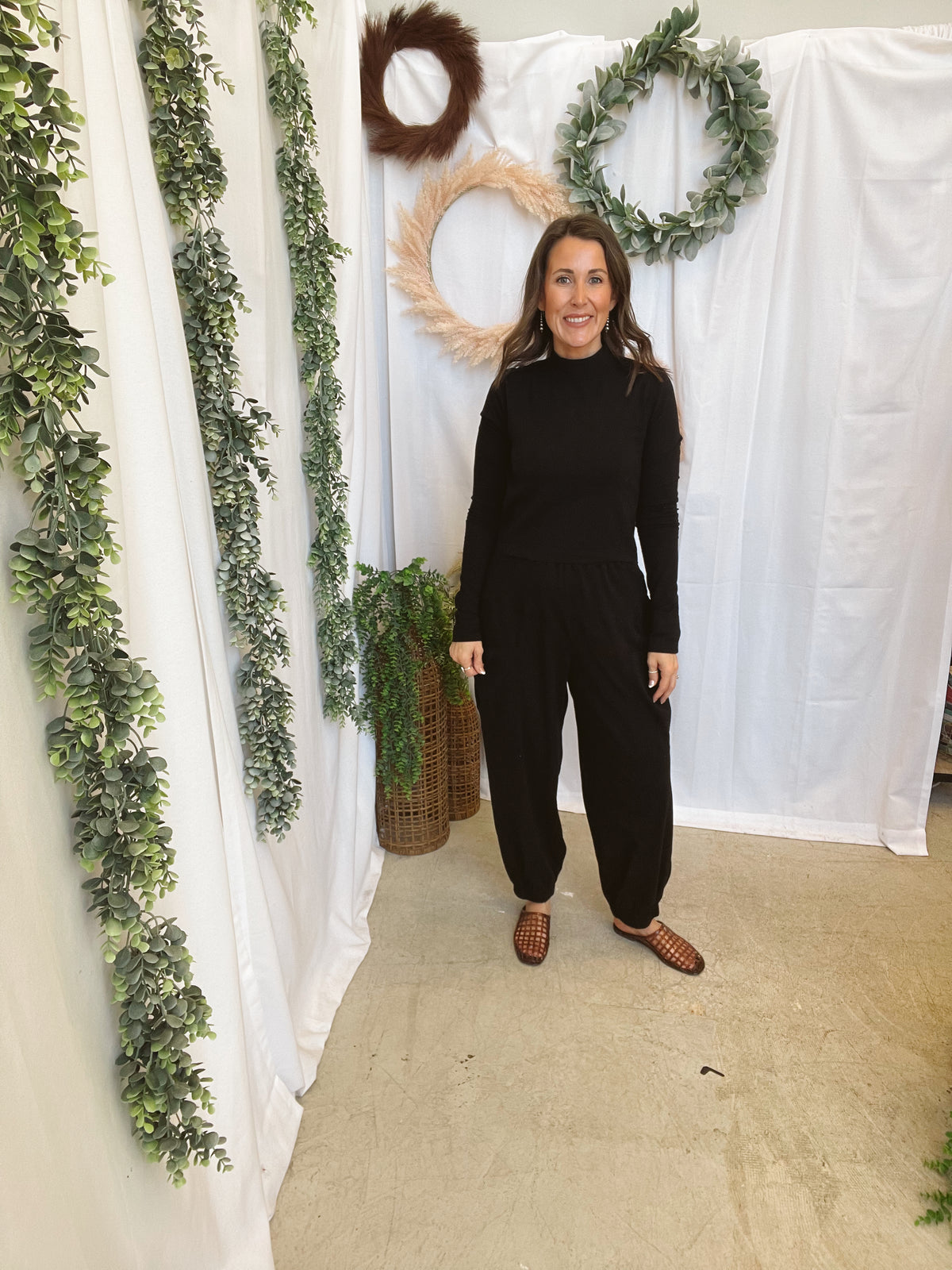 Leslie Outfit Set-Black-Outfit Sets-rae mode-The Silo Boutique, Women's Fashion Boutique Located in Warren and Grand Forks North Dakota