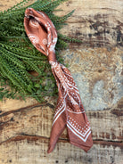 Olivia Moss Scarf-Rust Paisley-Scarf-dm-The Silo Boutique, Women's Fashion Boutique Located in Warren and Grand Forks North Dakota