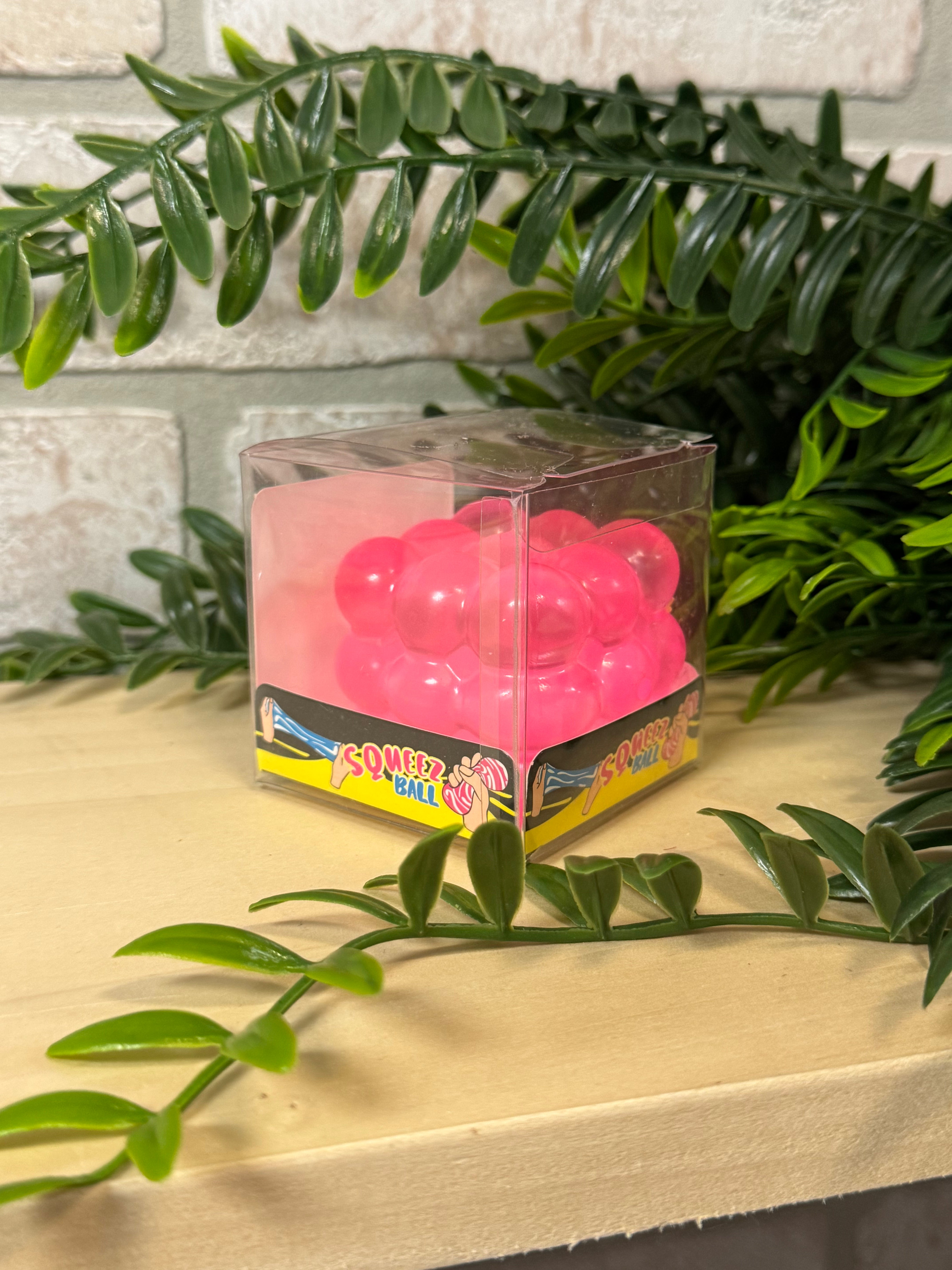 Bubble Cube Squeeze Ball-toys-ask-The Silo Boutique, Women's Fashion Boutique Located in Warren and Grand Forks North Dakota
