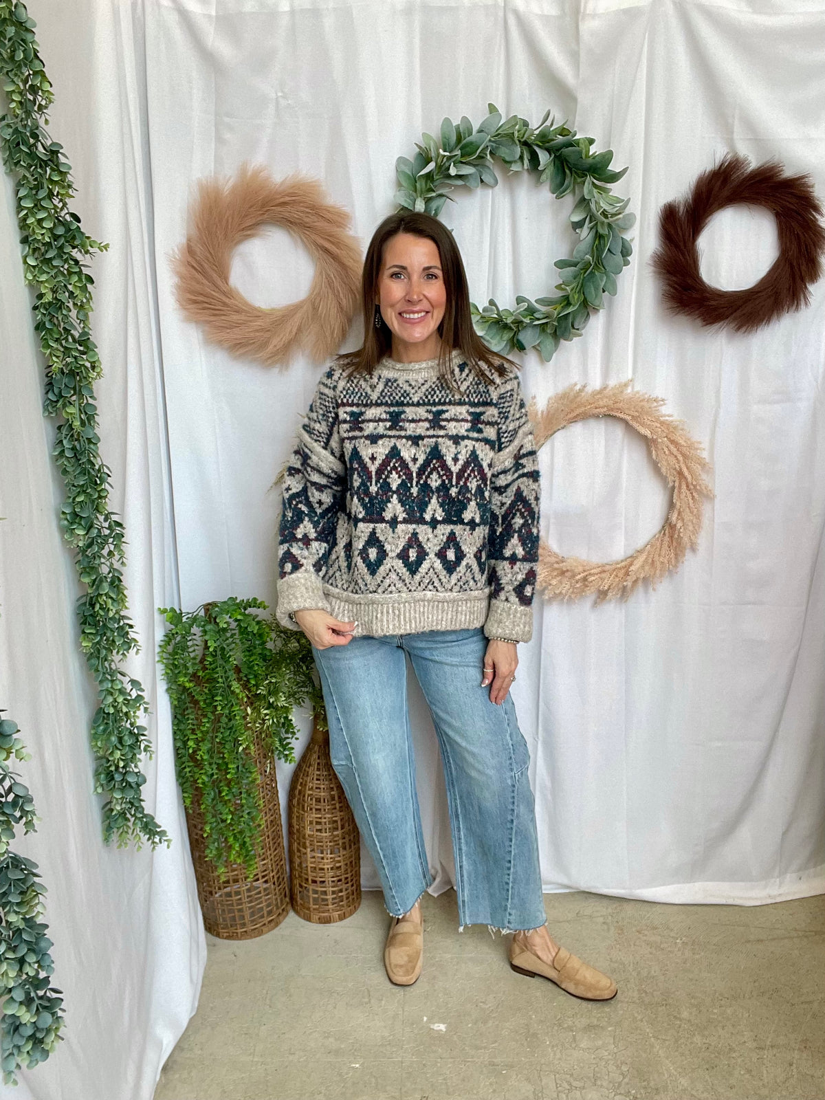By Together Celia Sweater-Sweaters-by together-The Silo Boutique, Women's Fashion Boutique Located in Warren and Grand Forks North Dakota