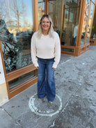 Risen Dark Wash Patch Pocket Jeans-Jeans-risen-The Silo Boutique, Women's Fashion Boutique Located in Warren and Grand Forks North Dakota