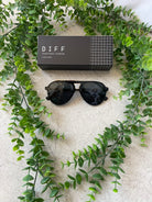 Diff Sunglasses - Tosca III Black-Sunglasses-Diff-The Silo Boutique, Women's Fashion Boutique Located in Warren and Grand Forks North Dakota