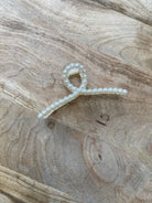 Pearl Hair Claw-Hair Accessories-wall to wall-The Silo Boutique, Women's Fashion Boutique Located in Warren and Grand Forks North Dakota