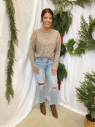 The Classic Staple Cardigan-Mocha-Cardigans-mimosa-The Silo Boutique, Women's Fashion Boutique Located in Warren and Grand Forks North Dakota