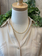 Joy Susan Gold Bar Necklace-Necklaces-joy susan-The Silo Boutique, Women's Fashion Boutique Located in Warren and Grand Forks North Dakota