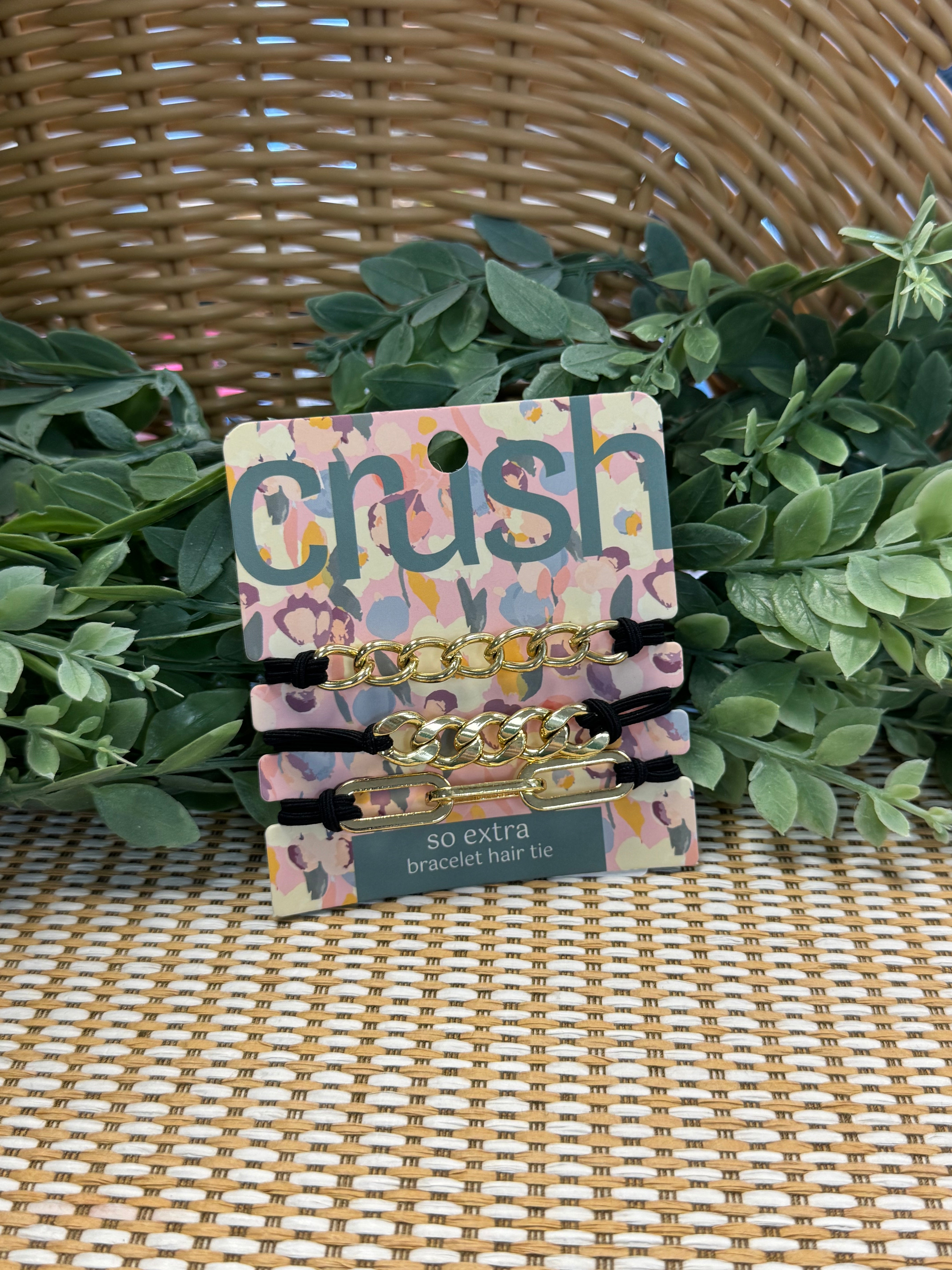 Crush Bracelet Hair Ties-Hair Accessories-dm-The Silo Boutique, Women's Fashion Boutique Located in Warren and Grand Forks North Dakota