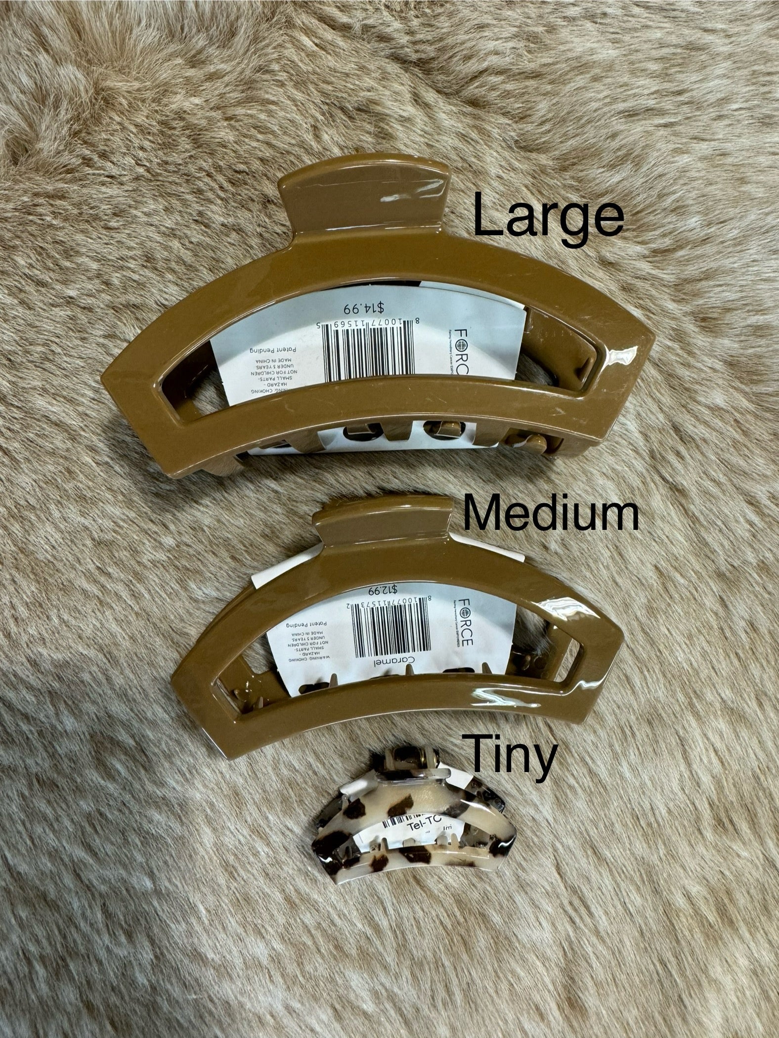 Teleties Open Claw Clip-Hair Accessories-teleties-The Silo Boutique, Women's Fashion Boutique Located in Warren and Grand Forks North Dakota