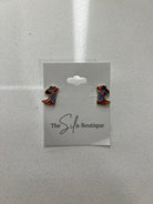 Mini Boot Earrings-earrings-Dallas Market-The Silo Boutique, Women's Fashion Boutique Located in Warren and Grand Forks North Dakota