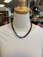 Kenzie Beaded Necklace-Turqu-Necklaces-Dallas Market-The Silo Boutique, Women's Fashion Boutique Located in Warren and Grand Forks North Dakota