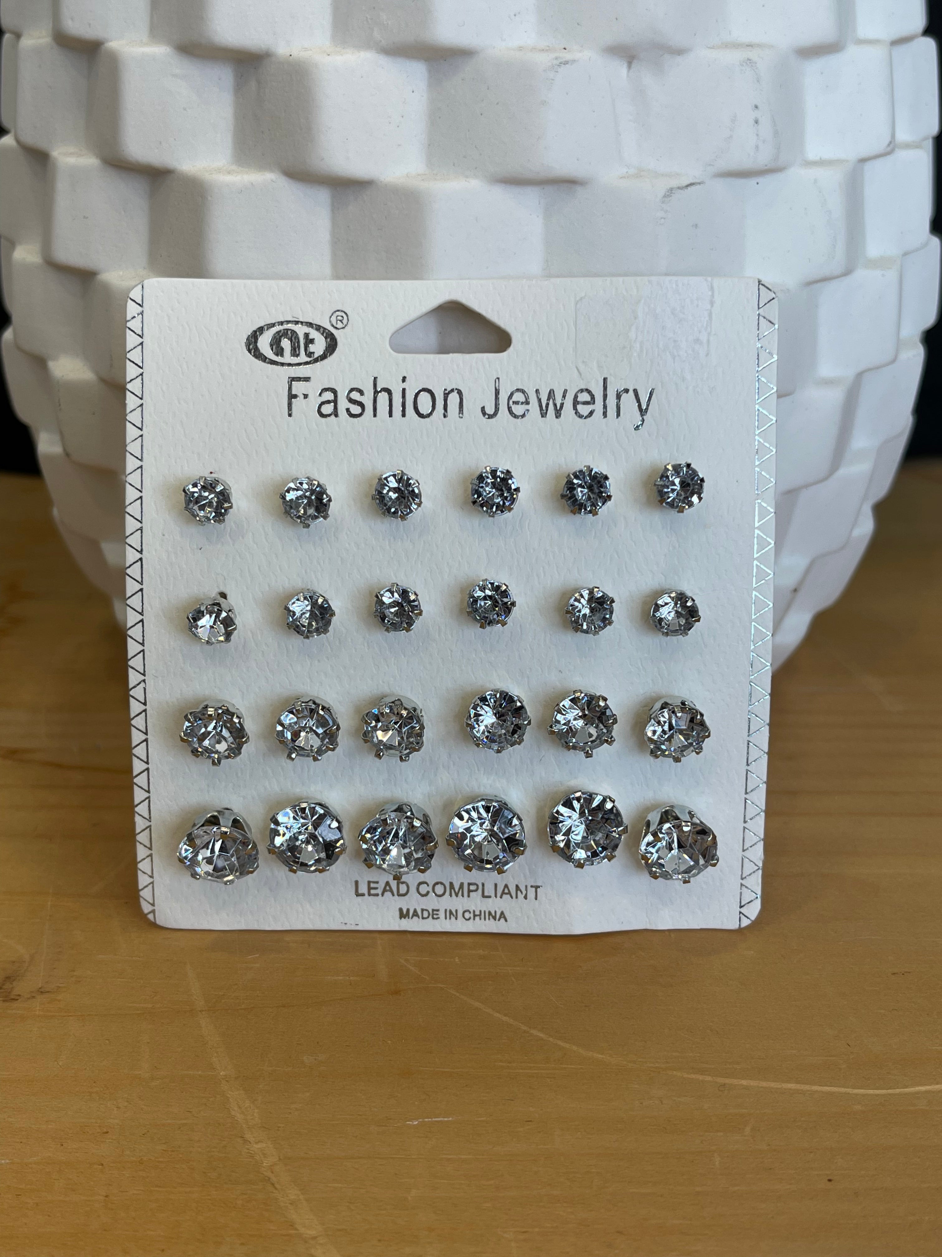 So Many Stud Earrings Set-earrings-Dallas Market-The Silo Boutique, Women's Fashion Boutique Located in Warren and Grand Forks North Dakota