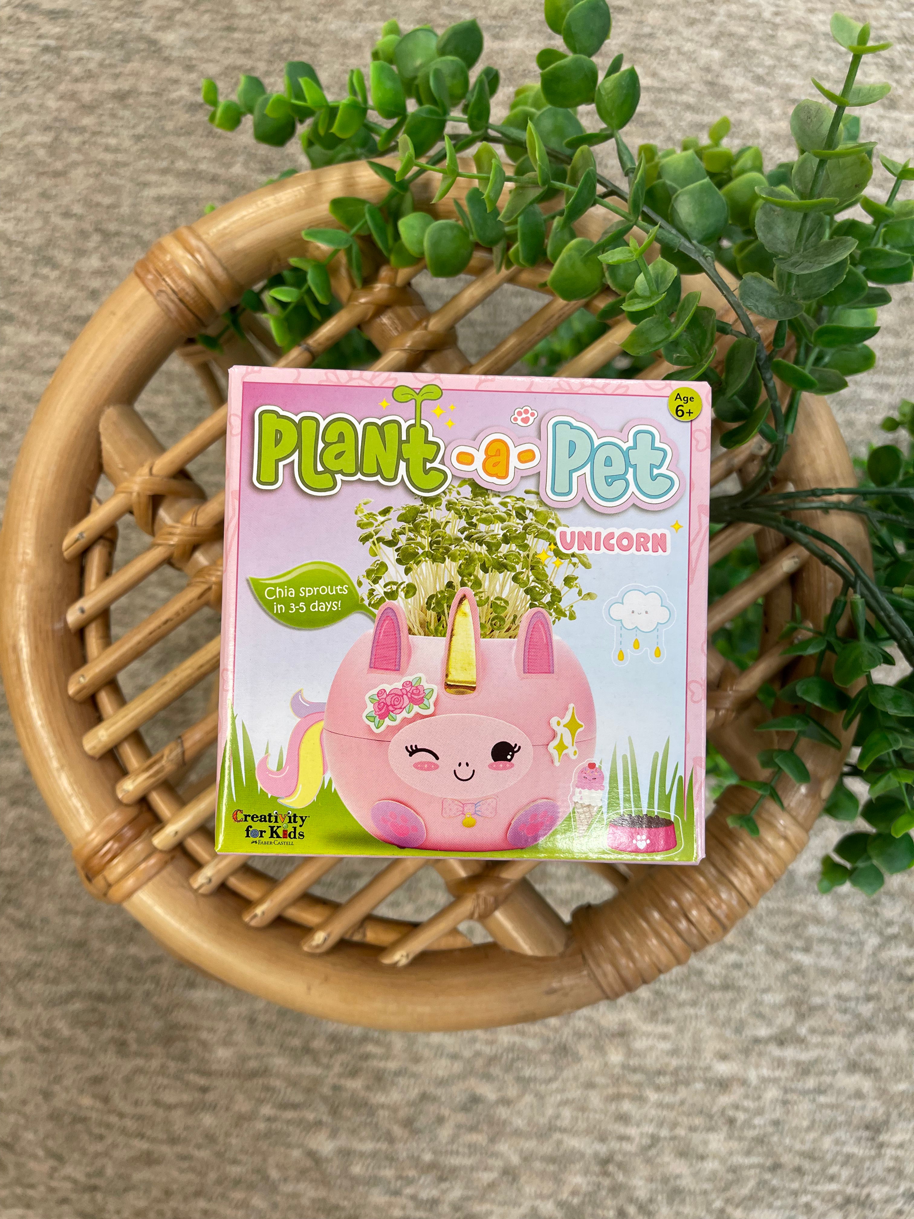 Plant A Pet Grow Kit-Unicorn-bubbles-faire-The Silo Boutique, Women's Fashion Boutique Located in Warren and Grand Forks North Dakota