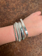 Set of 4 Bangle Bracelets-Bracelets-Fame-The Silo Boutique, Women's Fashion Boutique Located in Warren and Grand Forks North Dakota