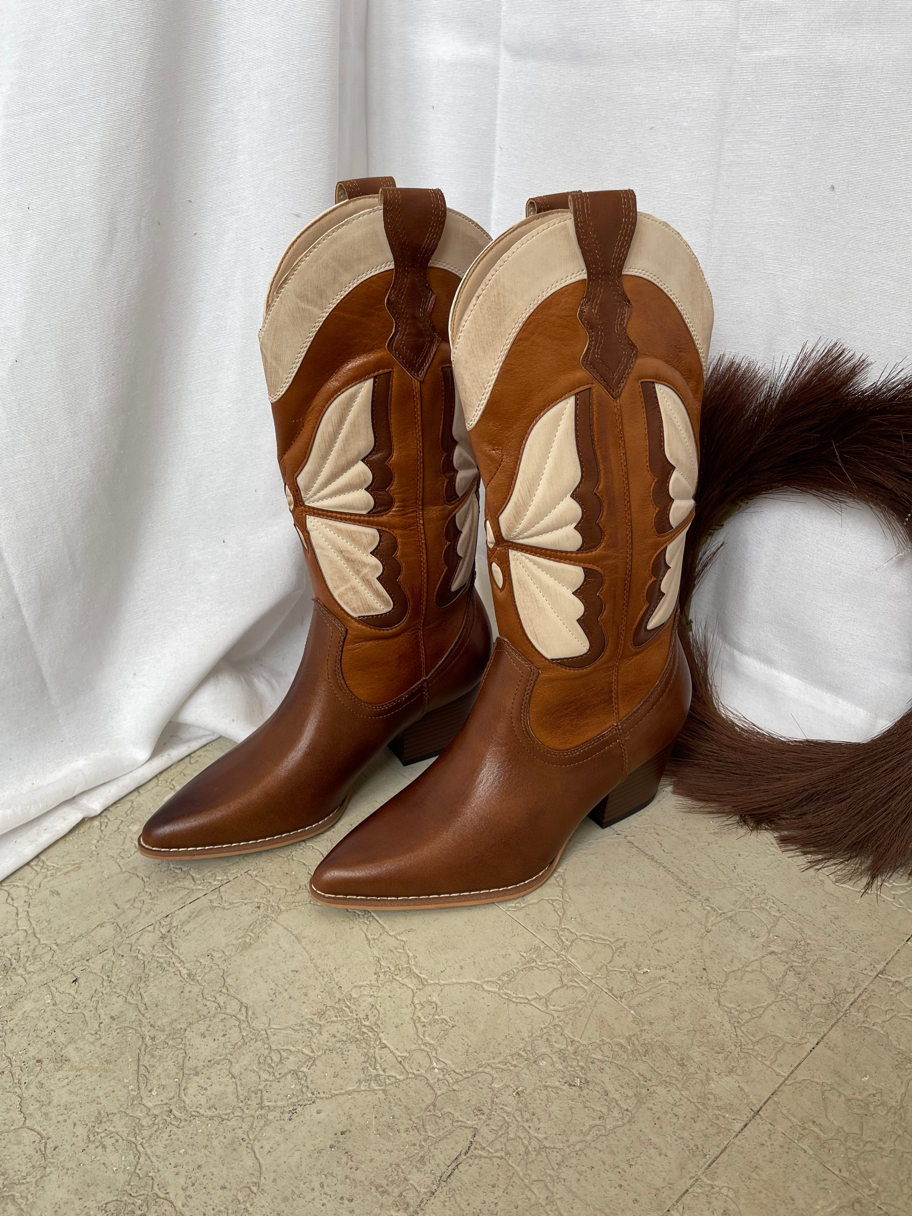 Oasis Society Fairy Camel Boot-Camel-Boots-oasis society-The Silo Boutique, Women's Fashion Boutique Located in Warren and Grand Forks North Dakota