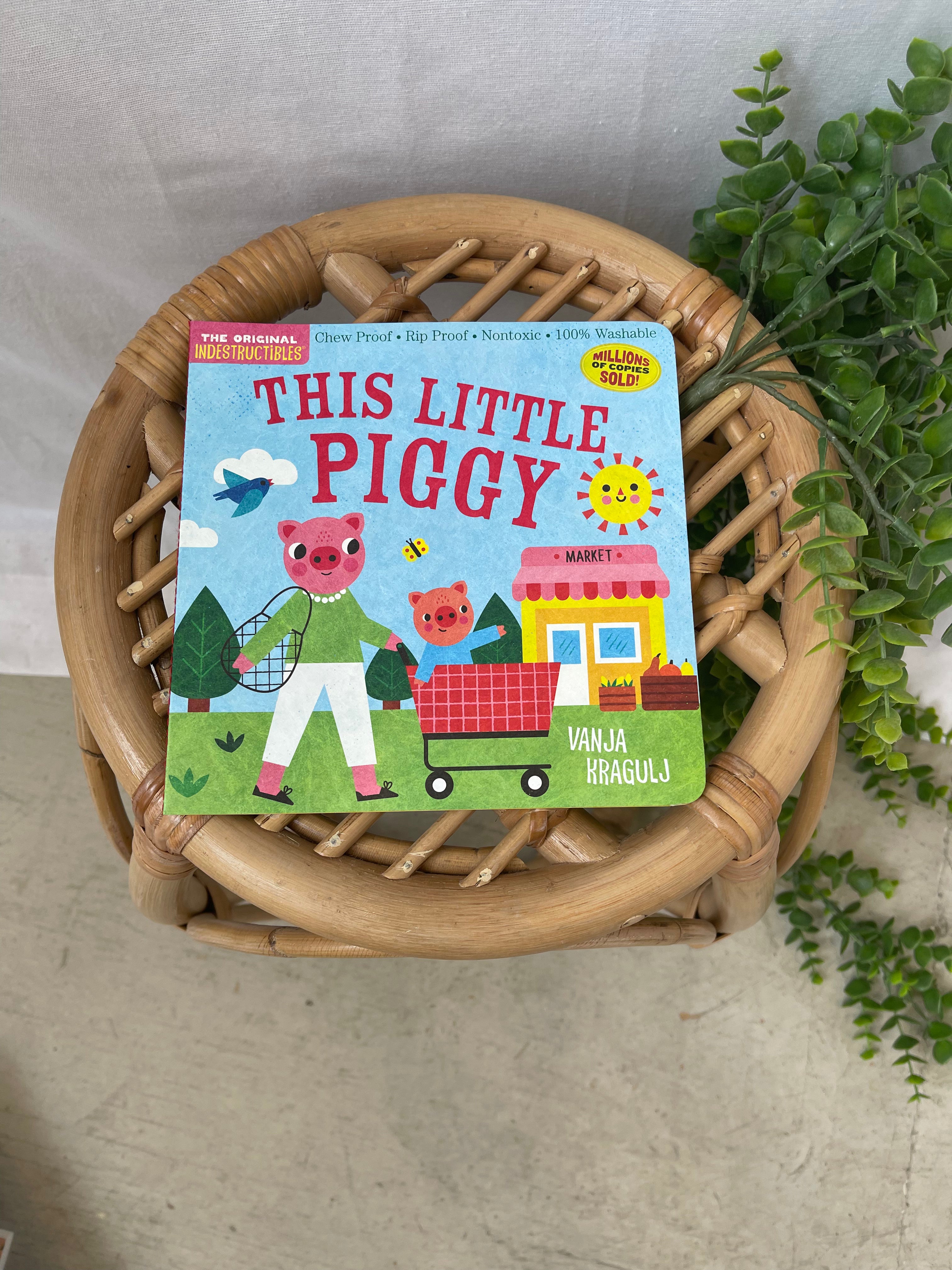 Indestructibles: This Little Piggy Book-Books-Simon-The Silo Boutique, Women's Fashion Boutique Located in Warren and Grand Forks North Dakota