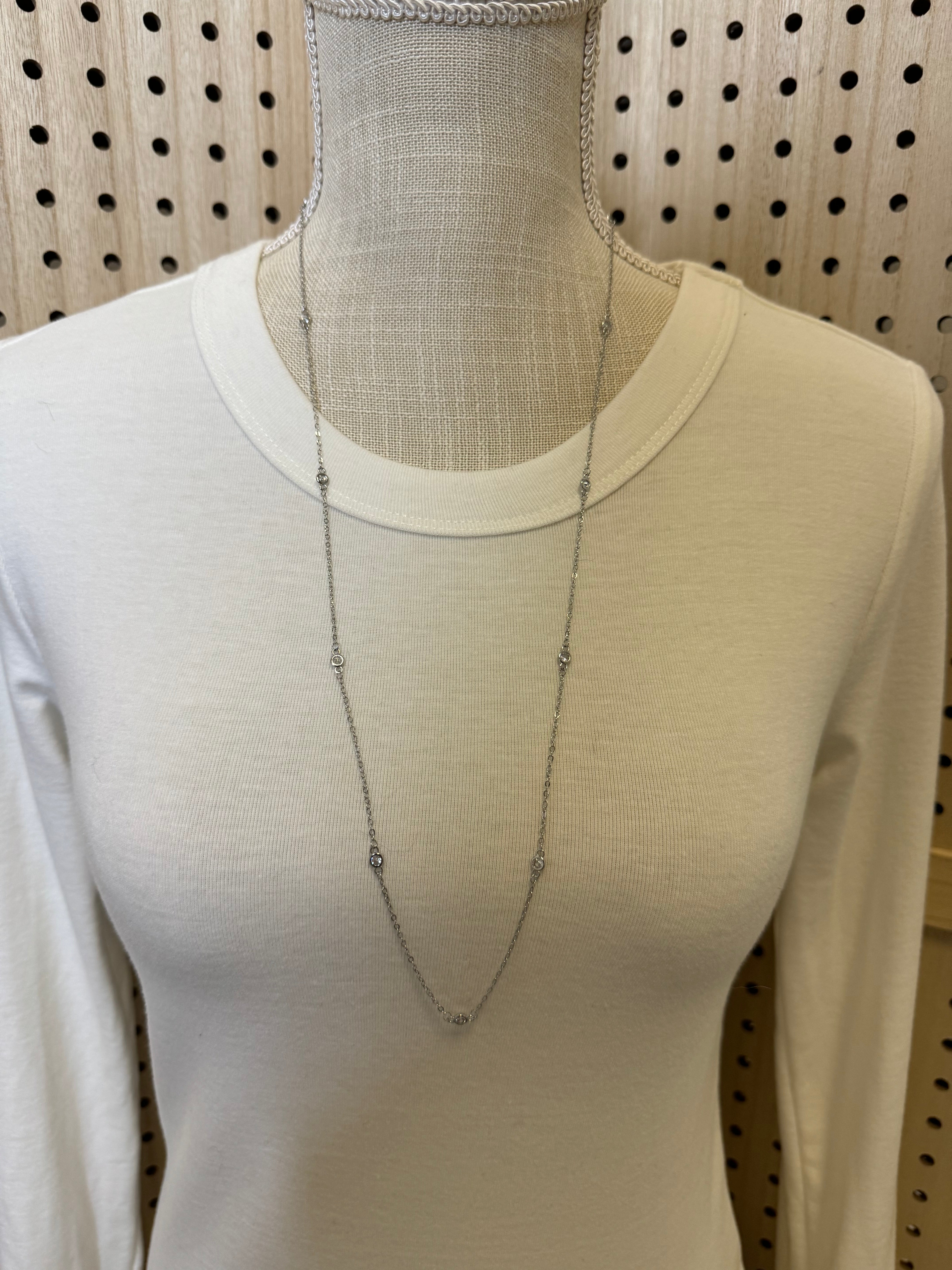 Cubic Necklace-Necklaces-Fame-The Silo Boutique, Women's Fashion Boutique Located in Warren and Grand Forks North Dakota