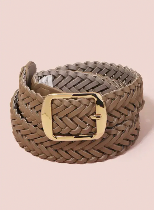 Statement Braided Belt-Belts-anarchy-The Silo Boutique, Women's Fashion Boutique Located in Warren and Grand Forks North Dakota