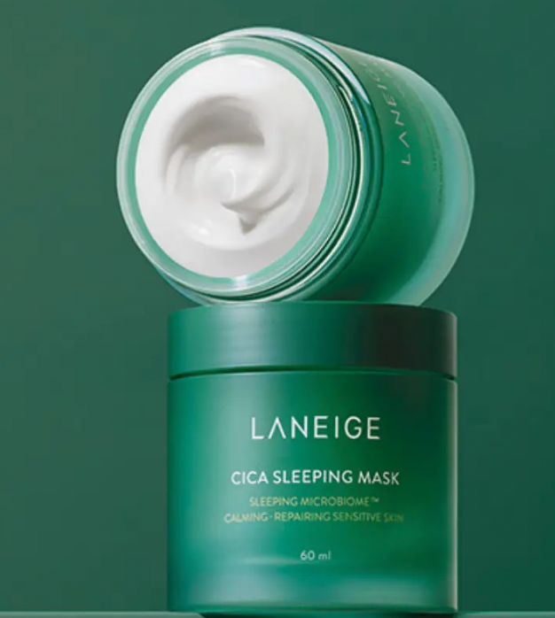 Laneige Cica Sleeping Mask Hypoallergenic Lotion-Lips-Best Beauty Group-The Silo Boutique, Women's Fashion Boutique Located in Warren and Grand Forks North Dakota