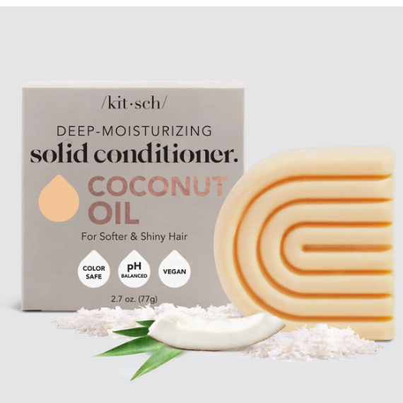 Kitsch Coconut Repair Conditioner Bar/Mask-Hair Accessories-kitsch-The Silo Boutique, Women's Fashion Boutique Located in Warren and Grand Forks North Dakota