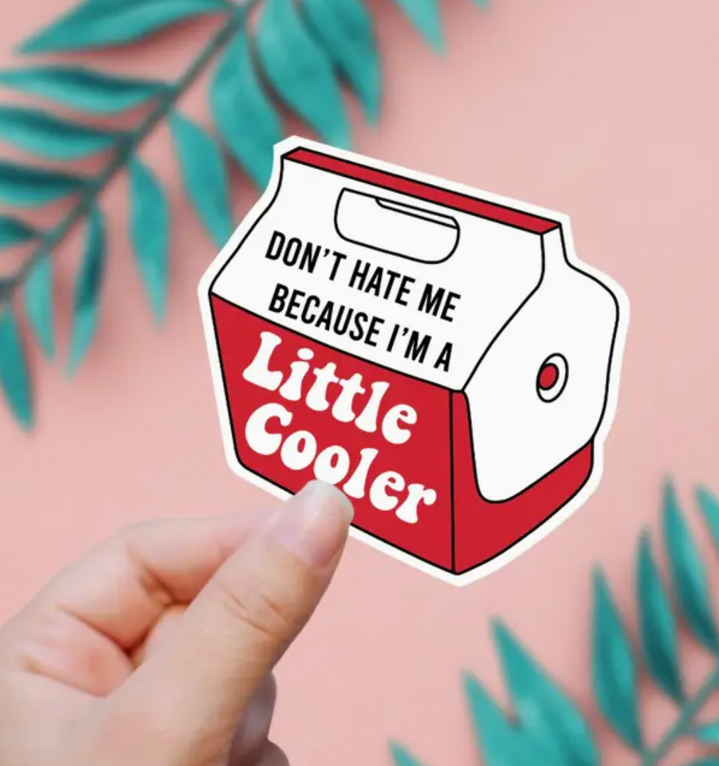 Little Cooler Sticker-Stickers-faire-The Silo Boutique, Women's Fashion Boutique Located in Warren and Grand Forks North Dakota