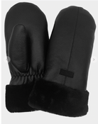 Lily Leather Mittens-Gloves & Mittens-wona-The Silo Boutique, Women's Fashion Boutique Located in Warren and Grand Forks North Dakota