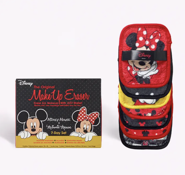 Mickey & Minnie 7-Day MakeUp Eraser Set-Cosmetics-Make Up Eraser-The Silo Boutique, Women's Fashion Boutique Located in Warren and Grand Forks North Dakota