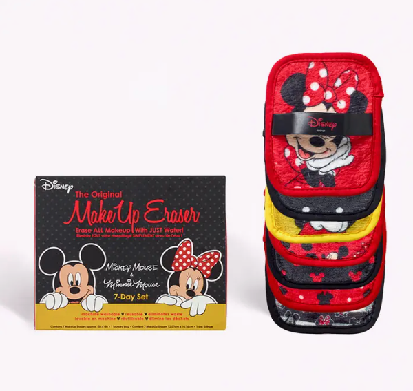 Mickey & Minnie 7-Day MakeUp Eraser Set-Cosmetics-Make Up Eraser-The Silo Boutique, Women's Fashion Boutique Located in Warren and Grand Forks North Dakota