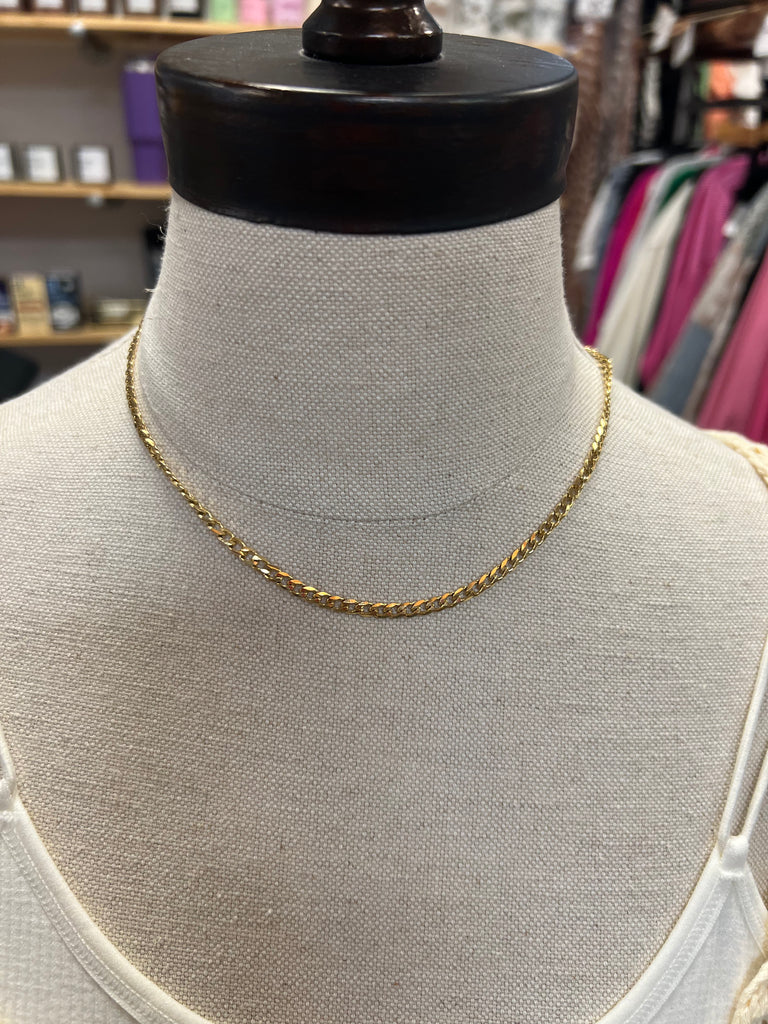 Lux Gold Chain Necklace-Necklaces-wild junkie-The Silo Boutique, Women's Fashion Boutique Located in Warren and Grand Forks North Dakota
