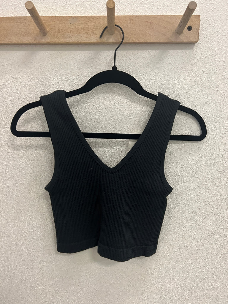 Together Black Bralette Top-Bralettes-by together-The Silo Boutique, Women's Fashion Boutique Located in Warren and Grand Forks North Dakota