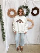 Bucketlist Duck Reversible Sweatshirt-Ash-sweashirts-bucketlist-The Silo Boutique, Women's Fashion Boutique Located in Warren and Grand Forks North Dakota