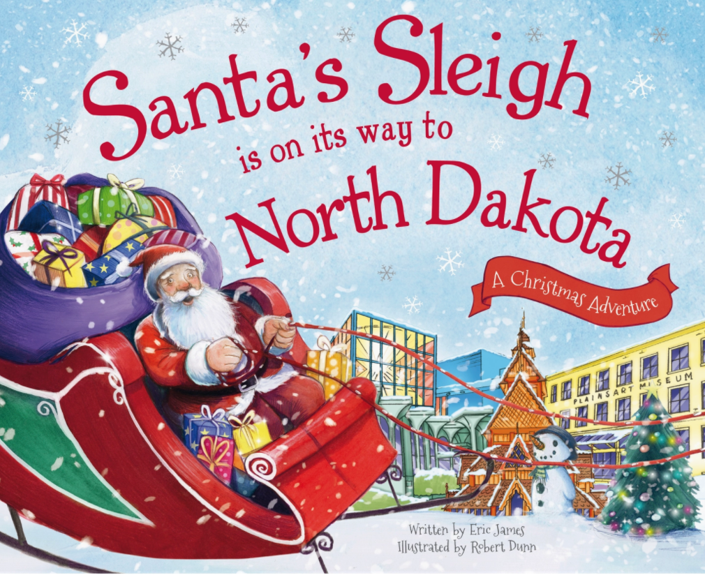 Santa's Sleigh Is on it's Way to North Dakota Book-Books-fair-The Silo Boutique, Women's Fashion Boutique Located in Warren and Grand Forks North Dakota