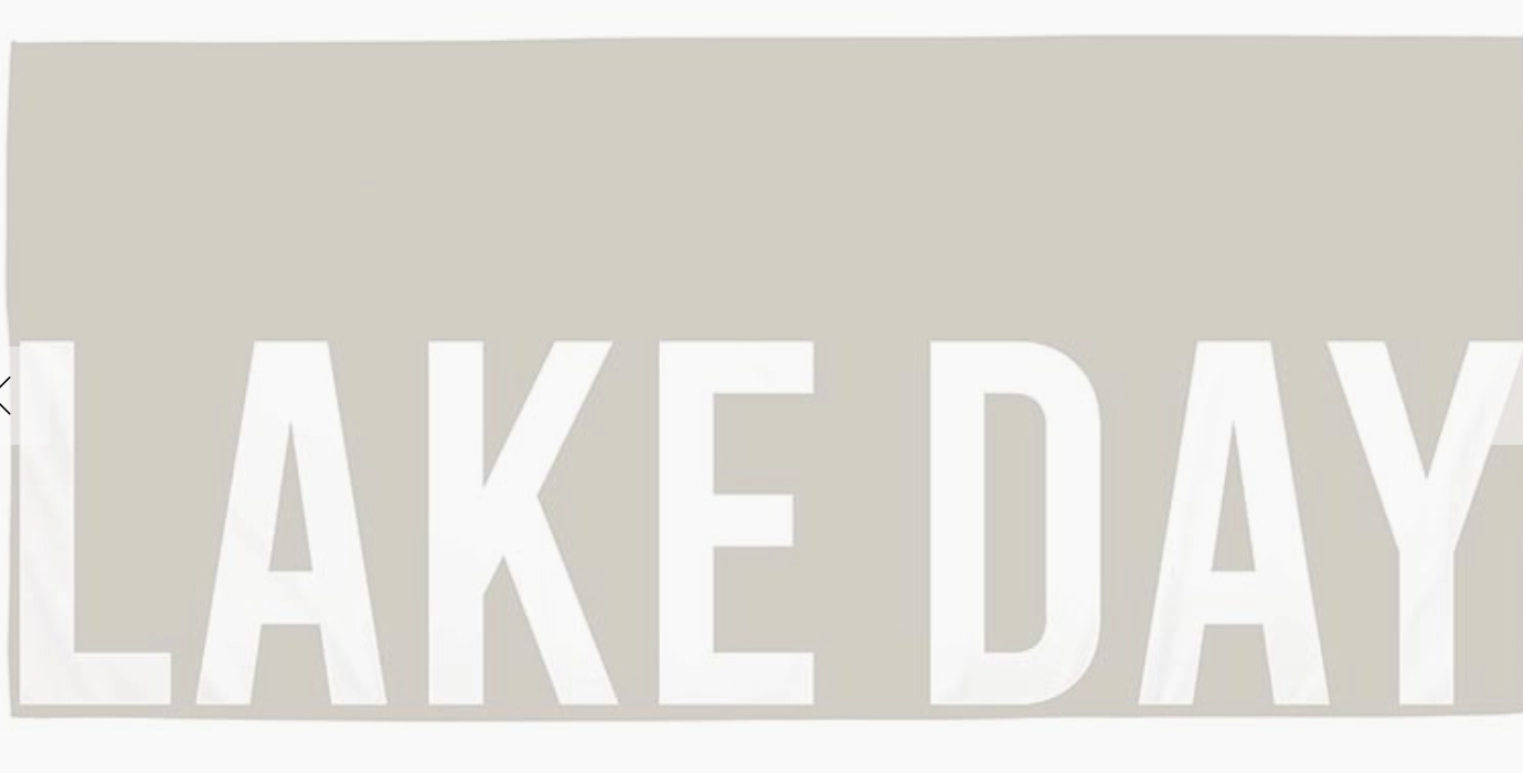 Lake Day Quick Dry Towel-Tea Towels-creative brand-The Silo Boutique, Women's Fashion Boutique Located in Warren and Grand Forks North Dakota