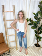 Zen Ivory Classic Tank-Tank Tops-Zenana-The Silo Boutique, Women's Fashion Boutique Located in Warren and Grand Forks North Dakota